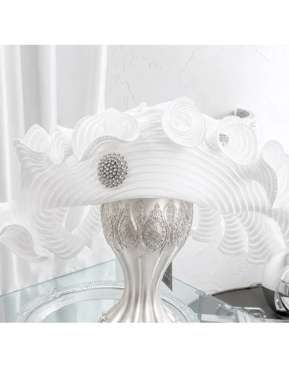 Lily & Taylor Couture White Hat